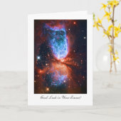 Exams Good Luck - Stars in Cygnus, The Swan Kaart (Gele Bloem)