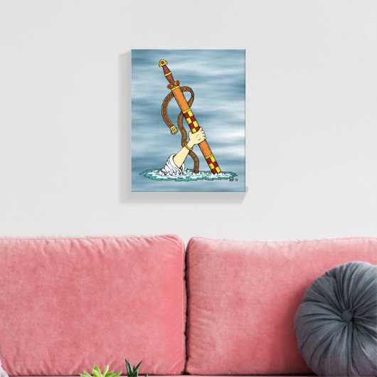 Excalibur Canvas Afdruk (Insitu (Woonkamer))