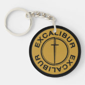 Excalibur Classic Logo Sleutelhanger (Voorkant)