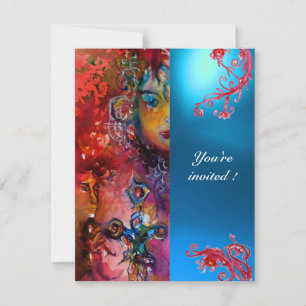 EXCALIBUR edelsteen helder rood, roze blauw oranje Kaart