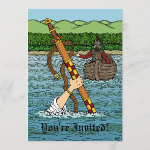 Excalibur en Arthur Kaart