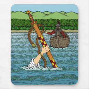 Excalibur en Arthur Muismat