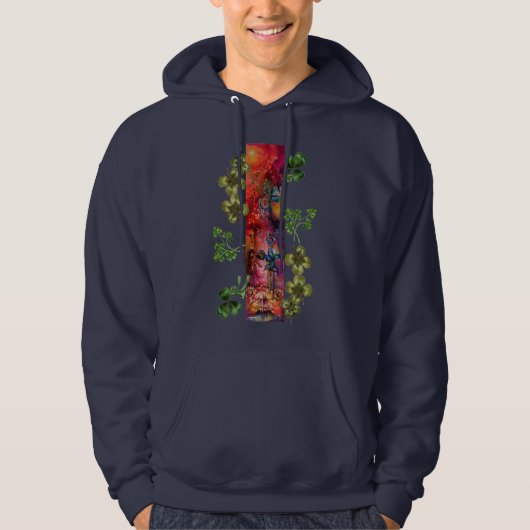 EXCALIBUR EN SHAMROCKS , Sint-Patrick's Day Party Hoodie (Voorkant)