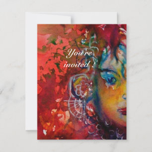 EXCALIBUR, helder rood, roze paars Kaart