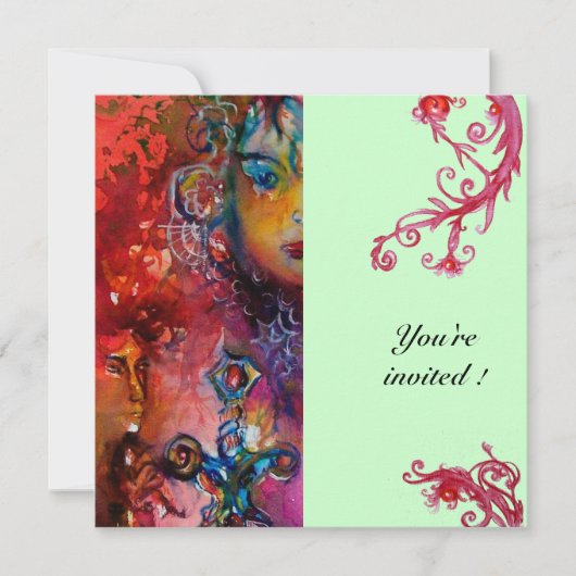 EXCALIBUR , helderrood ,blauw Kaart (Voorkant)