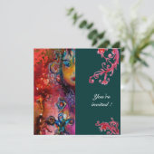 EXCALIBUR, helderrood, blauw Kaart (Staand voorkant)