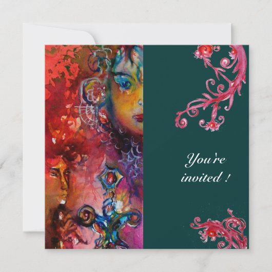 EXCALIBUR, helderrood, blauw Kaart (Voorkant)