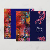 EXCALIBUR , helderrood ,paars Kaart (Voorkant / Achterkant)