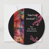 EXCALIBUR, helderrood, zwart Kaart (Achterkant)