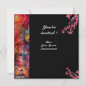 EXCALIBUR, helderrood, zwart Kaart (Achterkant)