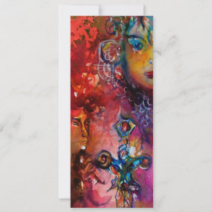 EXCALIBUR, helderrood, zwart Kaart