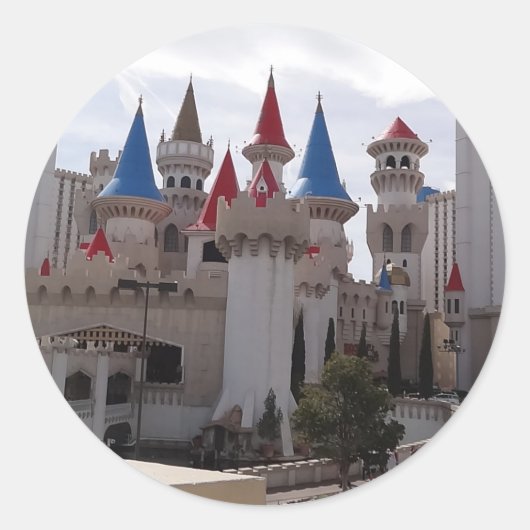 Excalibur Hotel #1-2 Stickers (Devant)