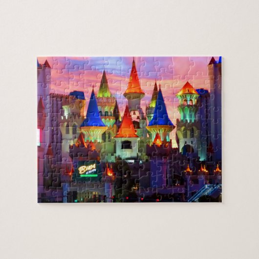 Excalibur Hotel #2 Puzzle Legpuzzel (Horizontaal)