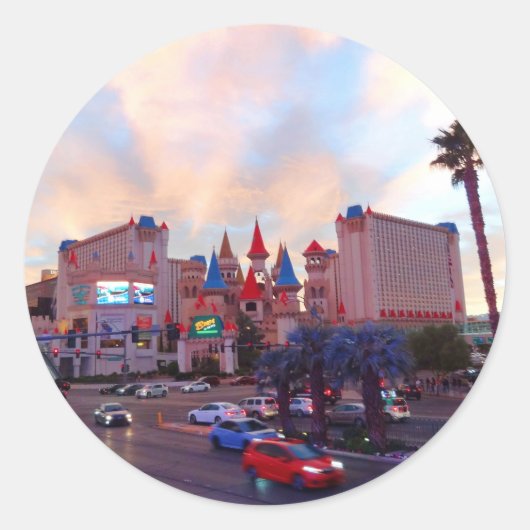 Excalibur Hotel #3-3 Stickers (Voorkant)