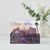 Excalibur Hotel #3 Briefkaart (Staand voorkant)