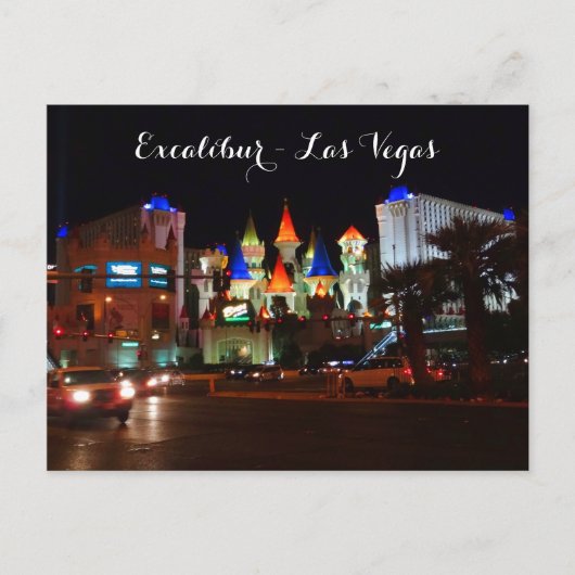 Excalibur Hotel #5 Carte postale (Devant)