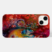 EXCALIBUR, KONINGIN VAN MAGISCH VASTE Fantasy Red Case-Mate iPhone Case (Achterkant (horizontaal))