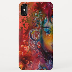 EXCALIBUR, KONINGIN VAN MAGISCH VASTE Fantasy Red iPhone XS Max Hoesje