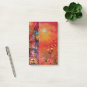 EXCALIBUR, KONINGIN VAN MAGISCH VASTE Fantasy Red  Post-it® Notes (Kantoor)