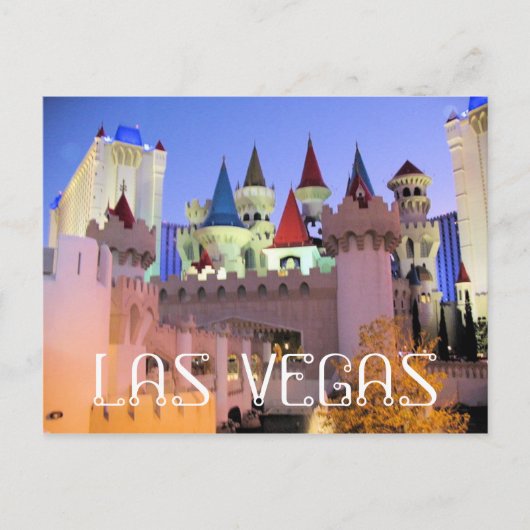 Excalibur Las Vegas Briefkaart (Voorkant)
