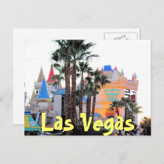 Excalibur Las Vegas Briefkaart (Voorkant / Achterkant)