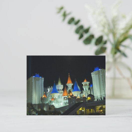 Excalibur Las Vegas Foto Briefkaarten (Staand voorkant)