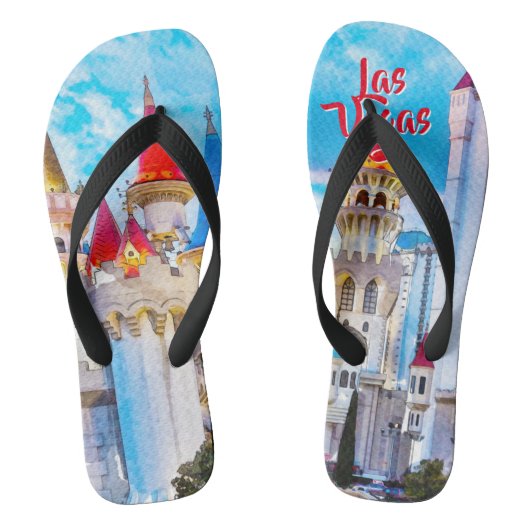 Excalibur Las Vegas Teenslippers (Voetbed)