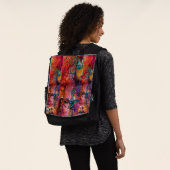 EXCALIBUR/Magic Sword Red Paarse Fantasy Rugtassen (Gedragen)