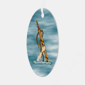 Excalibur Metalen Ornament (Voorkant links)