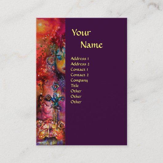 EXCALIBUR-Monogram Visitekaartje (Voorkant)