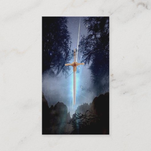 Excalibur Visitekaartje (Voorkant)