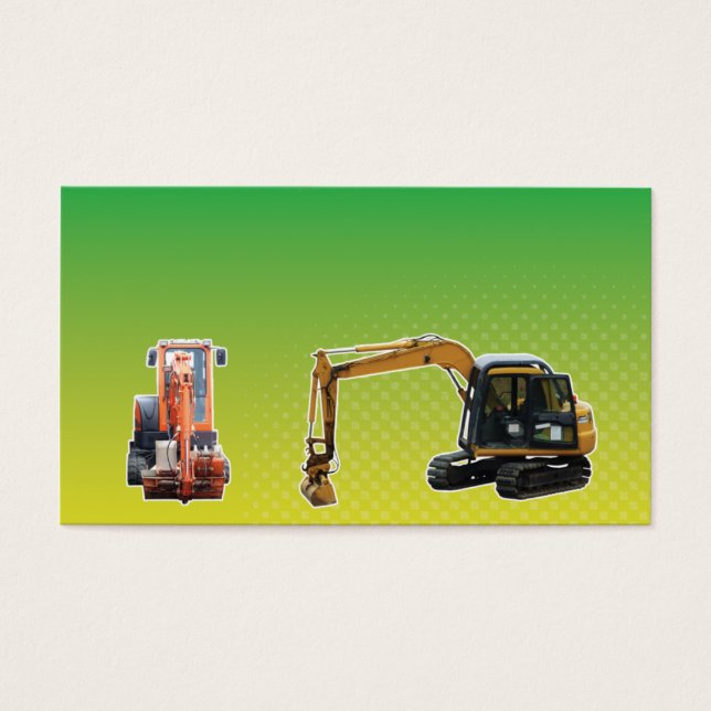 Excavateur mécanique de creuseur de construction (Devant)