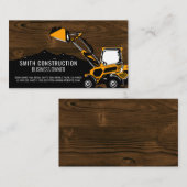 Excavator | Bouwontwikkelaar Visitekaartje (Voorkant / Achterkant)