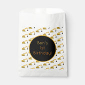 Excavator Construction Trucks Bedankzakje (Voorkant)