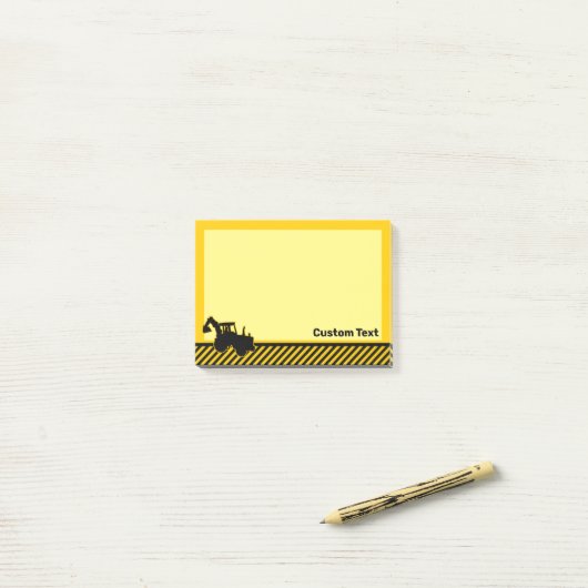 Excavator Post-it® Notes (Op bureau)