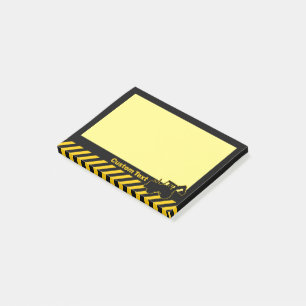 Excavator Post-it® Notes