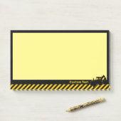 Excavator Post-it® Notes (Op bureau)