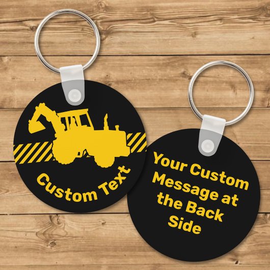 Excavator-Sleutelhanger Sleutelhanger