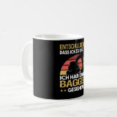 Excavator voor Crawler Excavator: Constructie Koffiemok (Voorkant links)