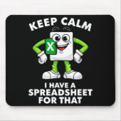 Excel Coworker Employee Farewell Goodbye Birthday Muismat (Voorkant)