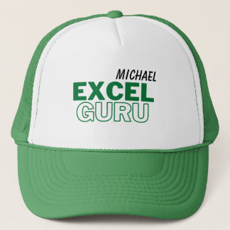 Excel Guru Funny Accounting Trucker Hat Pet