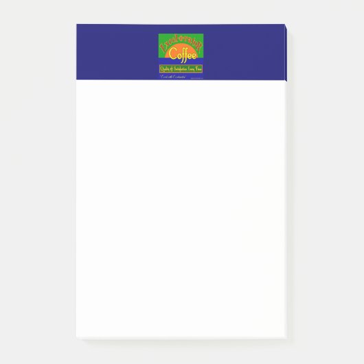 Excel-o-reator Koffiekamer Humor Post it Notes (Voorkant)