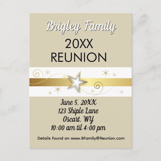 Excellent Choix! Carte postale d'invitation pour r (Devant)