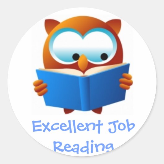 Excellent Stickers Reading Award (Devant)