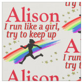 EXCELLENTE COURSE COMME UNE FILLE EN TISSU PERSONN (Fermer)