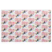 EXCELLENTE COURSE COMME UNE FILLE EN TISSU PERSONN (Fat Quarter)