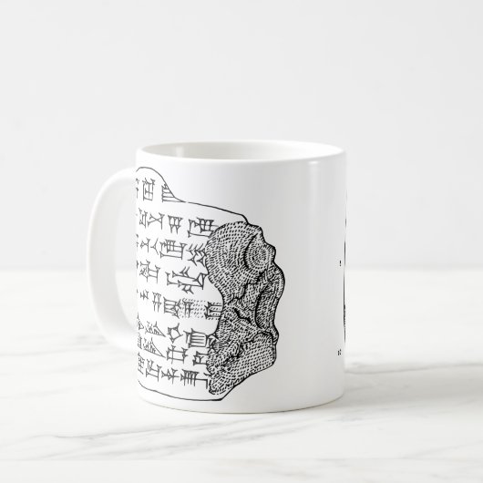 Excellente tasse cunéiforme de boissons (Devant gauche)