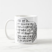 Excellente tasse cunéiforme de boissons (Gauche)