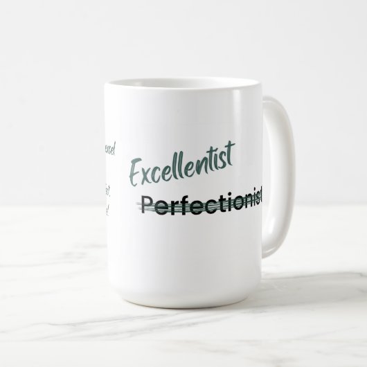 Excellentist Mug Koffiemok (Voorkant rechts)