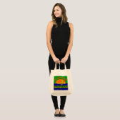 Excelorator Coffee Retro Kitchen Grocery Canvas ta Tote Bag (Voorkant (model))
